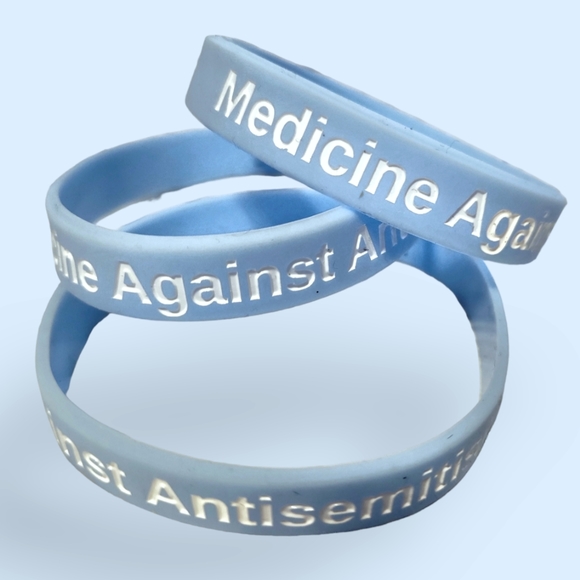 JPN Other - Medicine Against Antisemitism Wristband 3pc Set Charity Fund Medicine In Israel